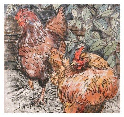 Annabel Langrish - hens