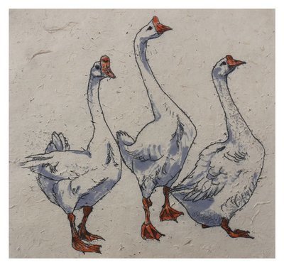 Annabel Langrish - geese