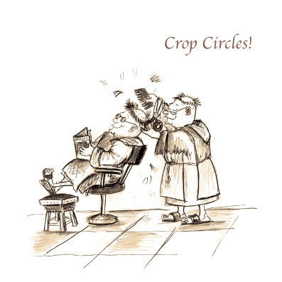 Monks - Crop Circles!