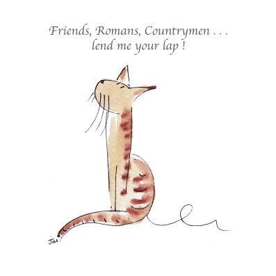 Classical Cats - Friends, Romans . . .