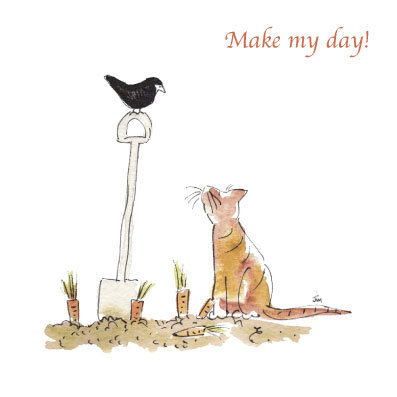 Garden Cats - Make My Day