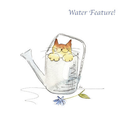 Garden Cats - Water Feature