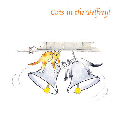 Ecclesiastical Cats - Cats in the Belfrey