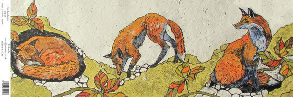 Annabel Langrish - Fox triple card
