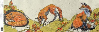 Annabel Langrish - Fox triple card