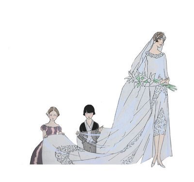 Art Deco -1920&#39;S FASHION wedding day