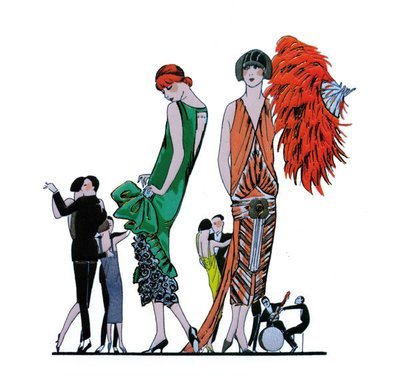 Art Deco 1920&#39;S FASHION