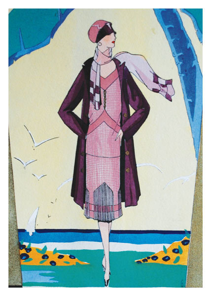 Art Deco -1920&#39;S FASHION seaside