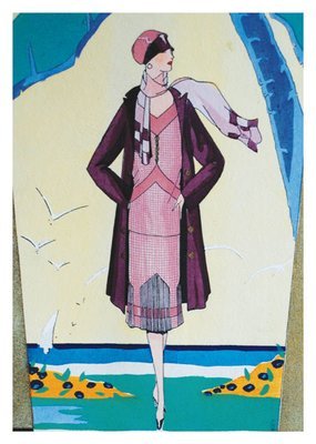 Art Deco -1920&#39;S FASHION seaside