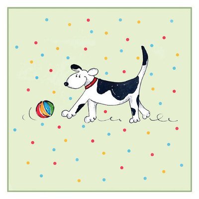 Jill Latter - Dog and ball