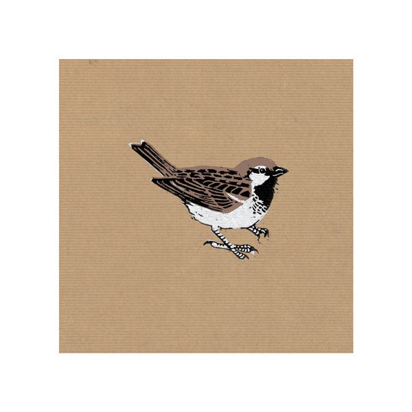 Nat Morley  - sparrow - mini card