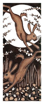 Nat Morley - hares in moonlight