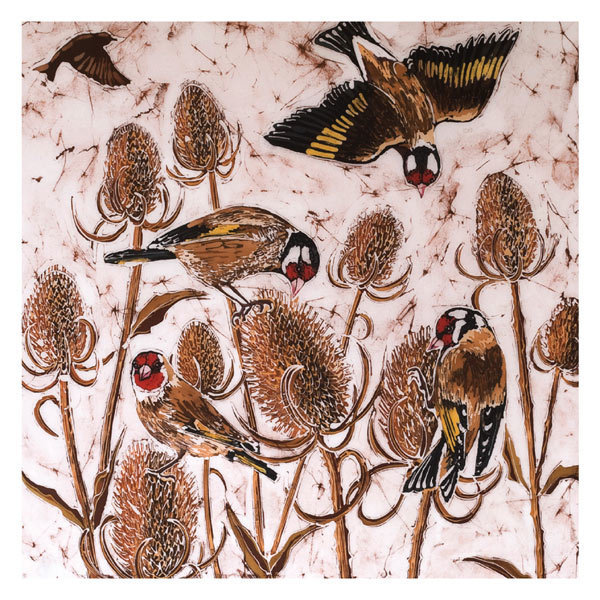 Batik - Goldfinches