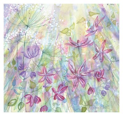 Catherine Stephenson  - Purple flowers