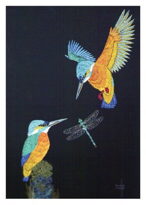 Helen M. Stevens - Kingfishers