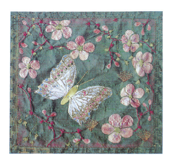 Brigett Hill - Chinese butterfly card