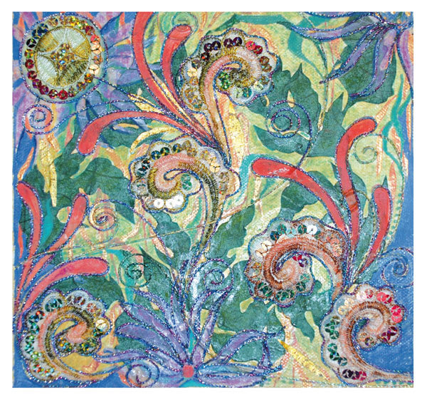 Brigett Hill - Honeysuckle card