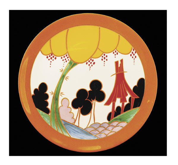 Clarice Cliff - Summerhouse - mini card