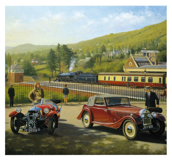 Classic Travel Great Malvern card
