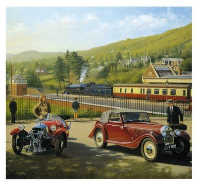 Classic Travel Great Malvern card
