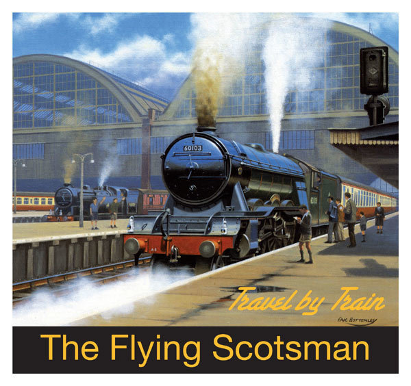 The Flying Scotsman card