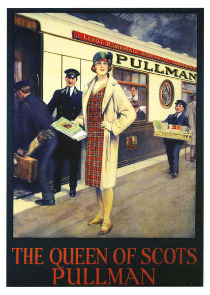 The Queen of Scots Pullman card