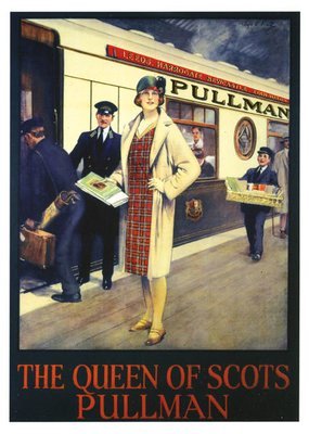 The Queen of Scots Pullman card