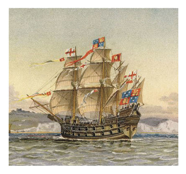 The Great Harry ship card