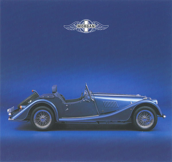 Morgan Motors Plus 8 greeting card