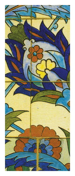 Iznik tile card