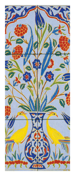 Iznik tile card