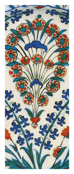 Iznik tile card