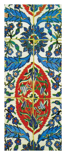 Iznik tile card