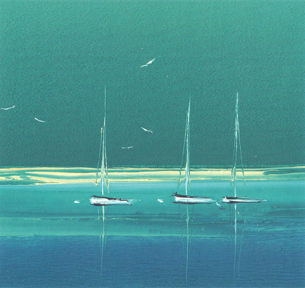 David Deakins - boats at sea