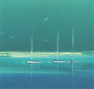 David Deakins - boats at sea