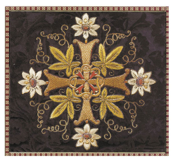 Ecclesiastical card - Liverpool Cathedral Passionflower Burse
