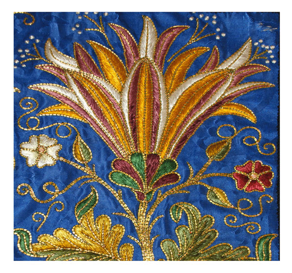 Church embroidery - flower