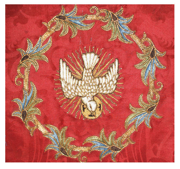 Church embroidery - Dove Cirencester