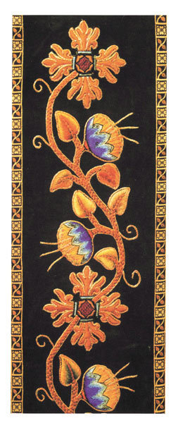 Ecclesiastical - Liverpool cathedral Black Embroidery
