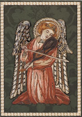 Ecclesiastical -  Liverpool Cathedral - Pugin Angel with violin
