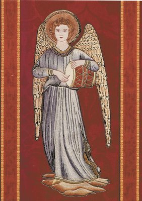 Ecclesiastical -  Liverpool Cathedral - Pugin Angel with drum