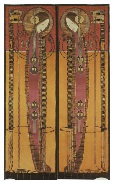 Mackintosh - Pair of decorative panels