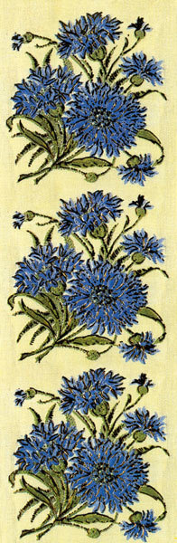 Bookmark - cornflowers