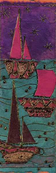 Bookmark -  boats - Brigett Hill