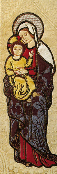 Bookmark -  Madonna and child
