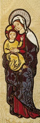 Bookmark -  Madonna and child