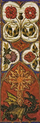 Bookmark -  Church embroidery