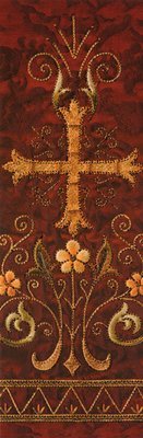 Bookmark -  floral design
