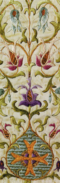 Bookmark -  Church embroidery
