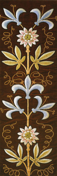 Bookmark -  Church embroidery